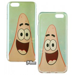 Чехол для iPhone 6/6s, Перламутр, силикон-пластик, патрик Чехол для iPhone 6/6s, Перламутр, силикон-пластик, патрик