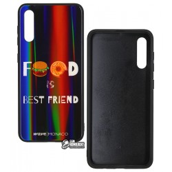 Чехол для Samsung A307 / A505 Galaxy A30s / A50 (2019), WAVE Monaco Case, силикон-стекло, food