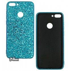 Чехол для Huawei P Smart/Enjoy 7S, Shining Corners With Sparkles, силикон