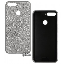 Чехол для Huawei Y6 Prime 2018/7A Pro//Enjoy 8e, Shining Corners With Sparkles, силикон