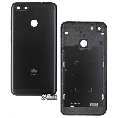 Задняя панель корпуса для Huawei P9 Lite mini, Y6 Pro (2017), черная