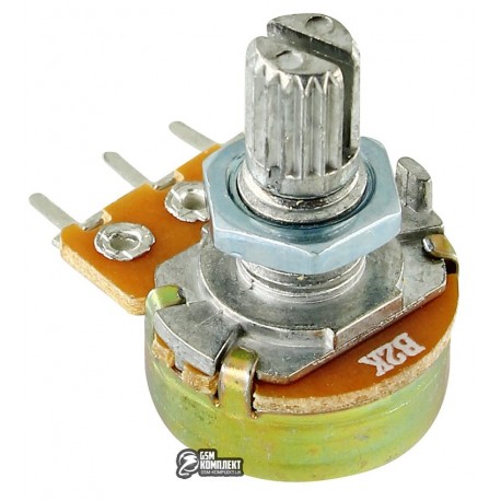 Резистор переменный 2 kOhm, 15мм, WH148 1A-1-18T-B202-L15