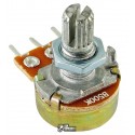 Резистор змінний 500 kOhm, 15мм, WH148 1A-1-18T-B504-L15