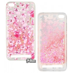 Чехол для Xiaomi Redmi 5A More pink flowers)
