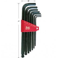 Набір шестигранних ключів з кульковим накінечником ProsKit 8PK-025 Набір шестигранних ключів з кульковим накінечником ProsKit 8PK-025