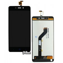 Дисплей для ZTE Blade X3, черный, с сенсорным экраном, Original (PRC)