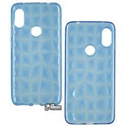 Чехол для Xiaomi Redmi Note 6 Pro, Prism Series, силиконовый, blue
