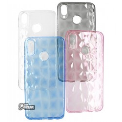 Чехол для Huawei P Smart+/Nova 3i, TPU Prism, силиконовый, прозрачный Чехол для Huawei P Smart+/Nova 3i, TPU Prism, силиконовый, прозрачный