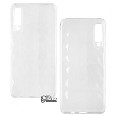 Чехол для Samsung Galaxy A7 2018 A750F, TPU Prism, силиконовый, прозрачный, clear