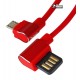 Кабель Micro-USB - USB, Hoco U37 Long roam charging, с угловым штекером