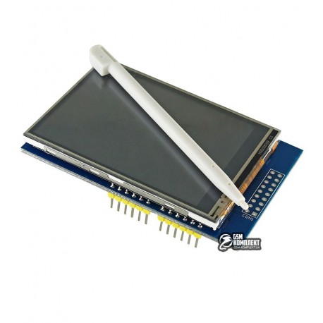 TFT дисплей 3,3 дюйма, для Arduino UNO с резистивной сенсорной панелью