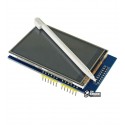 TFT дисплей 3,3 дюйма, для Arduino UNO з резистивної сенсорною панеллю