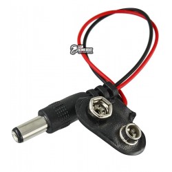 Кабель питания Arduino от батарейки типа "Крона"