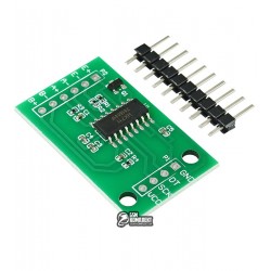 Модуль HX711 для тензодатчиков 24-битный АЦП с усилителем