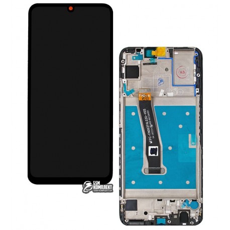 Дисплей для Huawei P Smart (2019), черный, с сенсорным экраном (дисплейный модуль), с рамкой, Original (PRC)