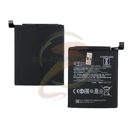 Аккумулятор BN47 для Xiaomi Redmi 6 Pro, Xiaomi Mi A5 Lite, Li-Polymer, 3,85 B, 3900 мАч