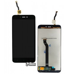 Дисплей Xiaomi Redmi Go, черный, с сенсорным экраном (дисплейный модуль), Original (PRC)