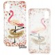 Чехол для iPhone X, iPhone Xs, Blood of Jelly Cute case, силикон (beautiful flamingo)