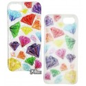 Чохол для iPhone 7, iPhone 8, Blood of Jelly Cute case, силікон (colorful diamonds)