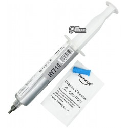 Термопаста HY710 Halnziye, серебристая, 20гр