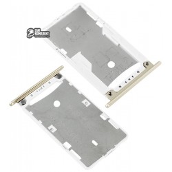 Держатель SIM-карты для Xiaomi Redmi Note 4X, золотистый