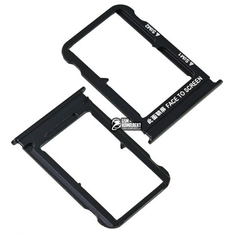 Держатель SIM-карты для Xiaomi Mi 8, черный