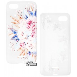 Чехол для Xiaomi Redmi 6A, силиконовый, матовый, цветы
