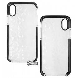 Чехол для Apple iPhone X / iPhone Xs, Prism, силиконовый (черный)