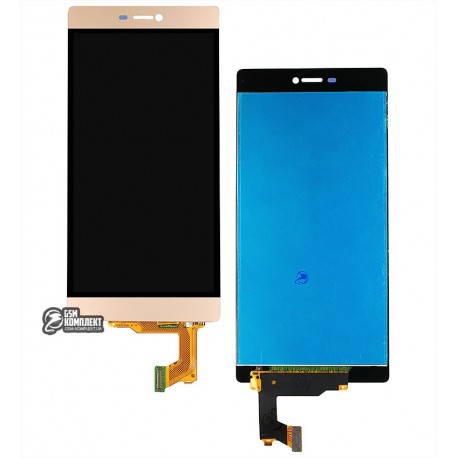 Дисплей для Huawei P8 (GRA L09), золотистый, с сенсорным экраном (дсплейный модуль), Original (PRC)