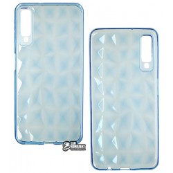 Чехол для Samsung A750F Galaxy A7 2018, Prism series, силиконовый, прозрачный, blue