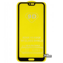 Закаленное защитное стекло Tiger Glass для Huawei P Smart Plus, Nova 3i, Mate 20 lite, 0,26 мм 9H, Full Glue, черное