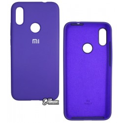 Чехол для Xiaomi Redmi Note 7, Silicone cover, силикон