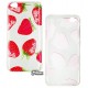 Чехол для Xiaomi Redmi Go, TPU, Juicy Print (клубничка)