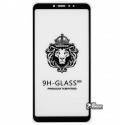Закаленное защитное стекло для Xiaomi Mi Max 3, 0,26 мм 9H, 2.5D, Full Glue, черное