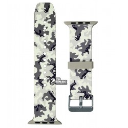 Ремешок Apple Watch Geometry Style 38 mm/40 mm (khaki gray) Ремешок Apple Watch Geometry Style 38 mm/40 mm (khaki gray)