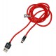 Кабель Lightning - USB, Usams US-SJ157 Lightning Magnetic Chargng, магнитный, 1,2 метра, черный