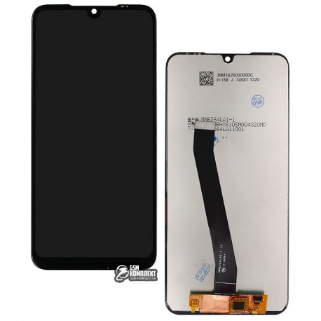 Дисплей для Xiaomi Redmi 7, черный, с сенсорным экраном (дисплейный модуль), Original (PRC)