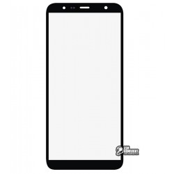 Стекло корпуса для Samsung J610 Galaxy J6+, черное