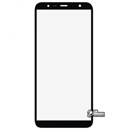 Стекло корпуса для Samsung J610 Galaxy J6+, черное