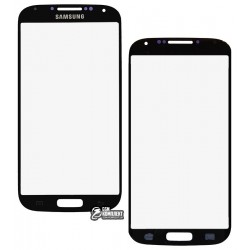 Стекло корпуса для Samsung I9500 Galaxy S4, I9505 Galaxy S4, черное, Black Edition
