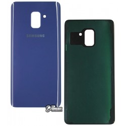 Задняя панель корпуса для Samsung A730F Galaxy A8+ (2018), A730F/DS Galaxy A8+ (2018), фиолетовая, серая