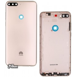 Задняя панель корпуса для Huawei Y7 Prime (2018), золотистая Задняя панель корпуса для Huawei Y7 Prime (2018), золотистая