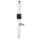 Ремешок для Apple Watch 38 мм, Apple Watch Silicone с бампером, цельный