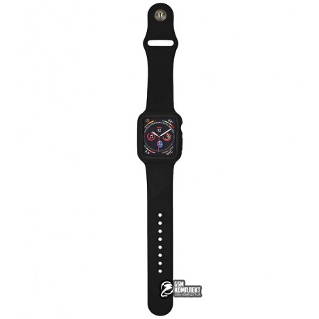 Ремешок для Apple Watch 40 мм, Apple Watch Silicone с бампером, цельный