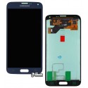 Дисплей для Samsung G903 Galaxy S5 Neo, чорний, з тачскріном, оригінал (переклеєне скло)