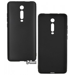 Чехол для Xiaomi Mi9T/Mi9T Pro (Redmi K20/K20 Pro), Joy (Black Matt ), матовый силикон, черный