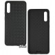 Чехол для Samsung Galaxy A50 (A505F), Weaving Case, силикон, черный
