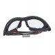 Очки защитные Sigma Super Zoom прозрачные, с обтюатором и сменными дужками, anti-fog, anti-scratch
