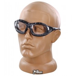 Окуляри захисні Sigma Super Zoom прозорі, з обтюатором і змінними дужками, anti-fog, anti-scratch Окуляри захисні Sigma Super Zoom прозорі, з обтюатором і змінними дужками, anti-fog, anti-scratch
