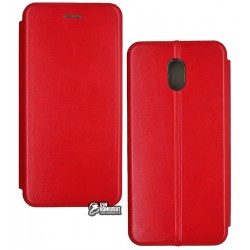 Чехол для Meizu M6s, Fashion (level), книжка, бордо